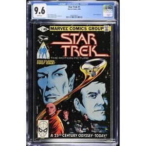 🔑🔥Star Trek The Motion Picture #1 CGC 9.6 Movie Adaptation MARVEL 106017